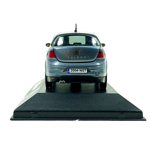 Seat Toledo 2006 Metallic GreyBlue 1:43 Diecast Model New