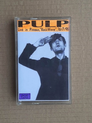 Pulp rare cassette Live in Athens Rockwave 16/7/1998 like new