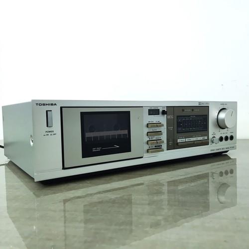 Toshiba PC-G22 cassette deck used, Dolby B, metal tape, Japan 1984