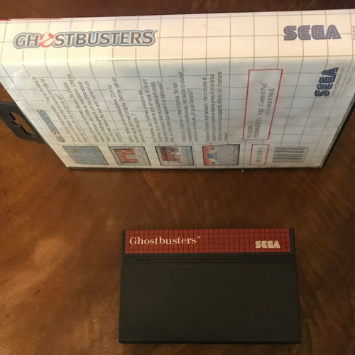 Sega games used, pack of 3, Ghostbusters, The Cyber Shinobi, Jurassic Park