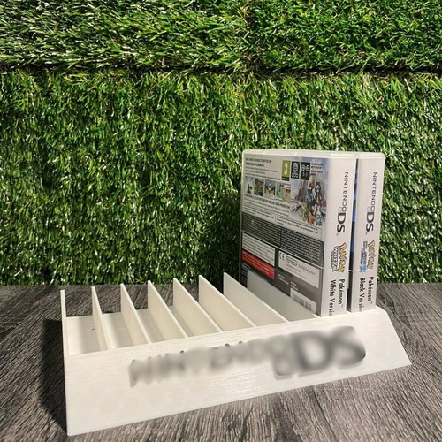3D Printed Game Storage Stand for Nintendo DS 9 Slots new