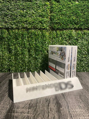 3D Printed Game Storage Stand for Nintendo DS 9 Slots new