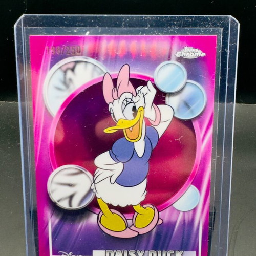 2026 Topps Chrome Disney Daisy Duck κάρτα καινούργια