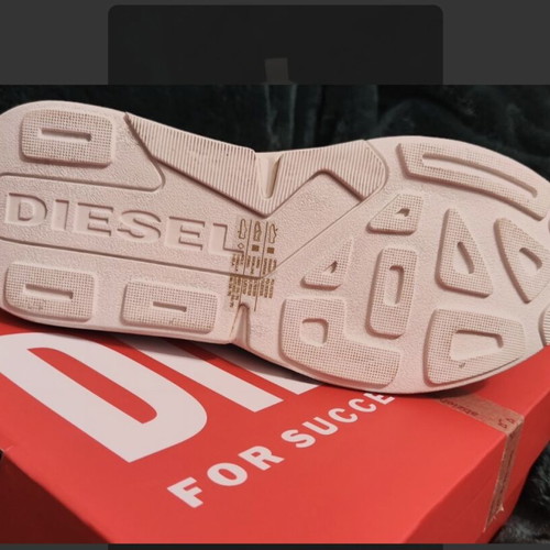 Diesel athletic shoes new, white, size 40