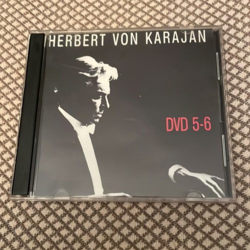 Herbert Von Karajan DVD 5-6 like new, classical music, 2 DVDs