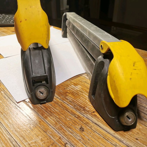 Car rack used for skis or snowboard