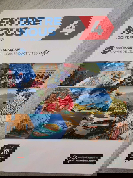 Entre nous 4 βιβλίο γαλλικών