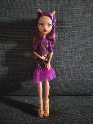 Monster High Clawdeen Wolf Frights Camera Action doll used