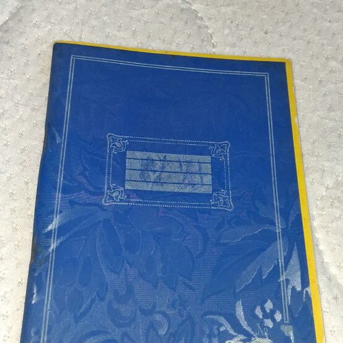 Antique notebooks new, two from 1970 with 60 and 80 sheets