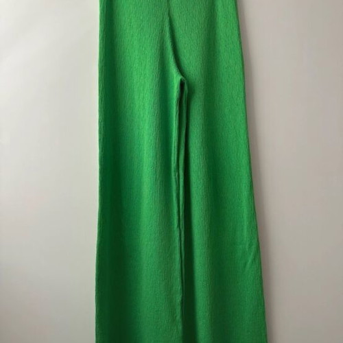 Zara pants like new, green, size M