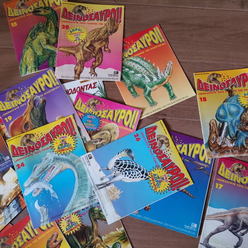 Dinosaur Magazines 30 Issues 1995 Like New with 3D Glasses