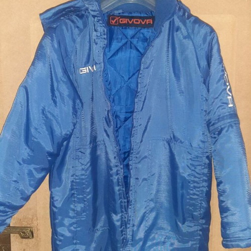Givova Windbreaker Like New, Blue, Size M for Boys 12-13