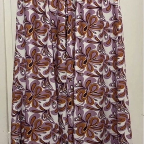 Set palazzo pants crop top printed new, purple