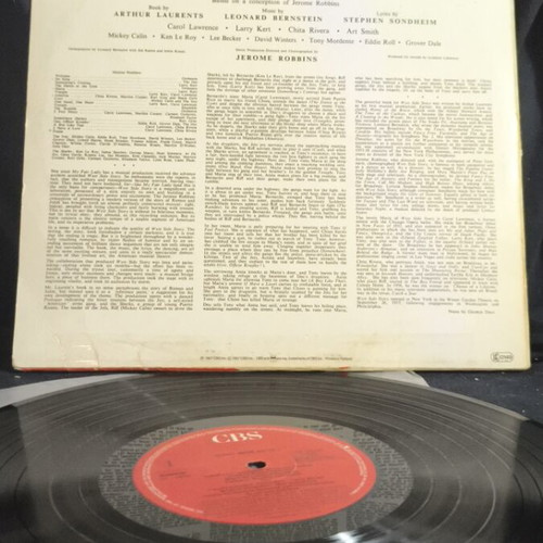 West Side Story vinyl record used