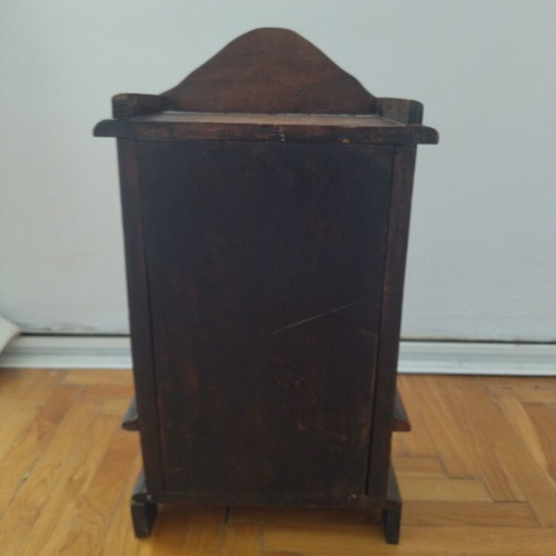 Wooden jewelry box, heavy wood