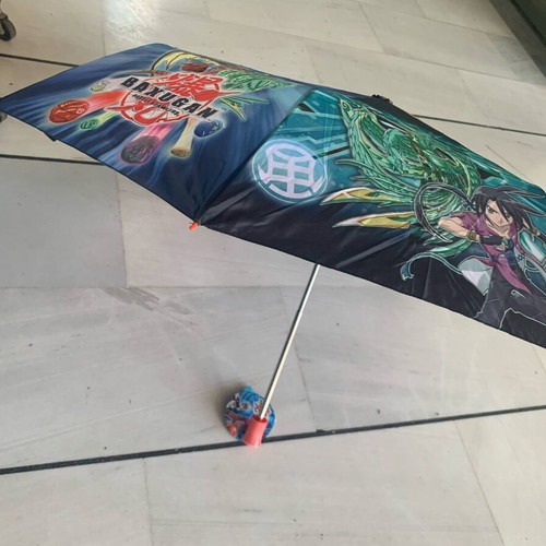 Bakugan Battle Brawlers kids umbrella Y2K