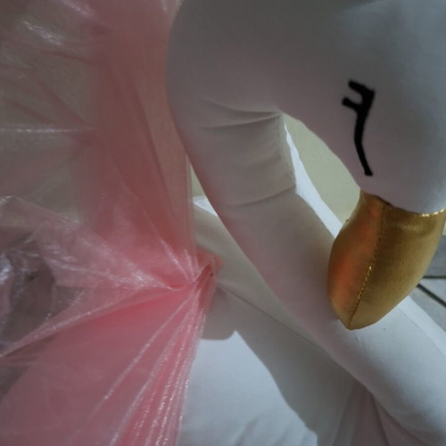Plush Swan 30 cm like new