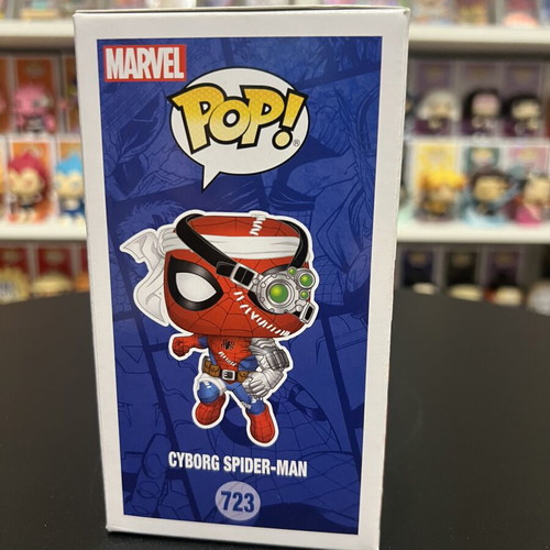 Funko Pop! Marvel Cyborg Spider-Man 723 SE like new