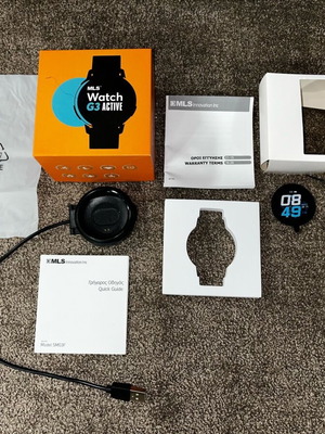 MLS Watch G3 Active charger and box new