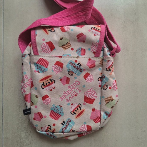 Paul Frank Shoulder Bag like new, beige and pink