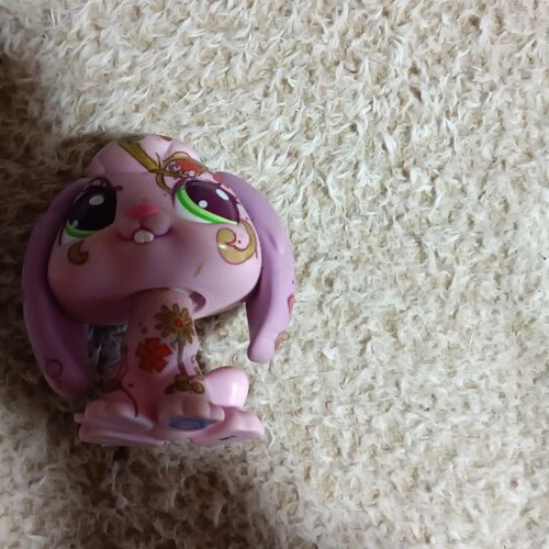 Littlest Pet Shop Jumbo Deco Pet Bunny used