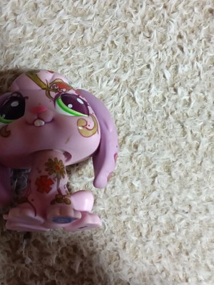 Littlest Pet Shop Jumbo Deco Pet Bunny used