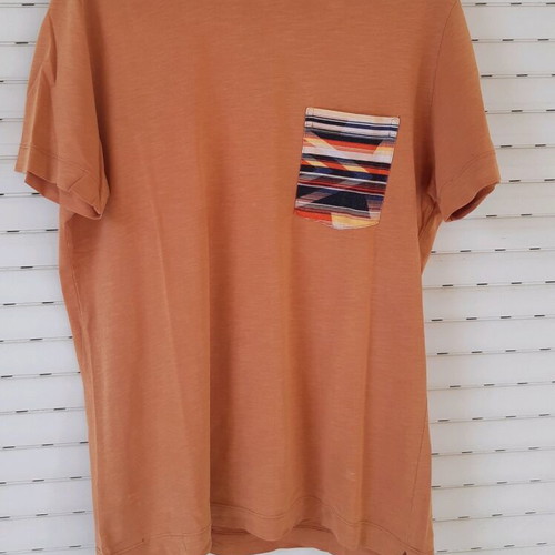 Mango men's tshirt size M like new, orange