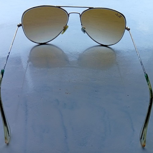 Ray Ban sunglasses used, gold
