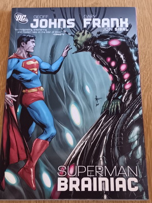Superman Brainiac trade paperback 2009 like new