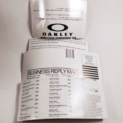 Oakley Radar Range Custom used cycling sunglasses in white metallic pearl