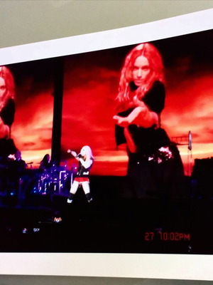 Madonna live photo at OAKA Athens 2008 new