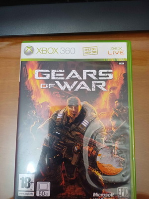 Gears of War Xbox 360 μεταχειρισμένο με πλήρη παρελκόμενα