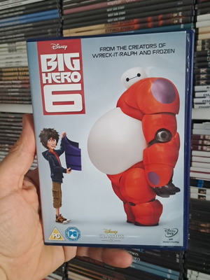 Big Hero 6 DVD like new, authentic with English subtitles