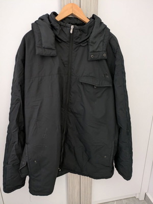Adidas black jacket used, size XXL with wear