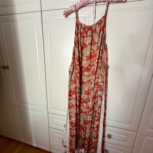 Nidodileda maxi dress like new, 100% viscose with side ties