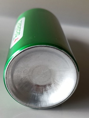 Μεταλλικό μπουκάλι μπύρας Heineken μεταχειρισμένο, συλλεκτικό, επετειακό