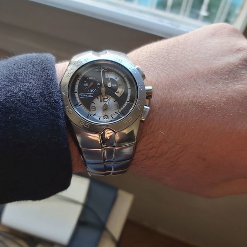 Seiko watch like new titanium