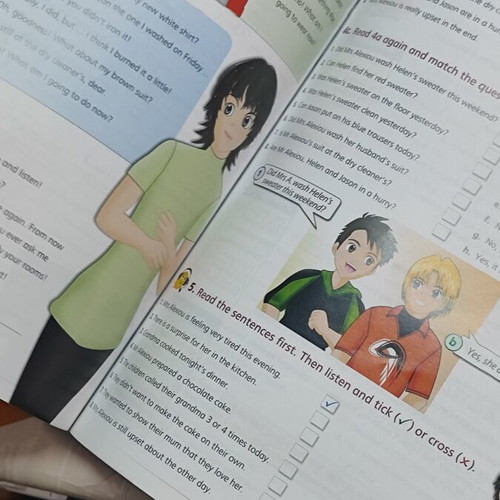 Quick Steps 1 Super Course Student Book like new, English