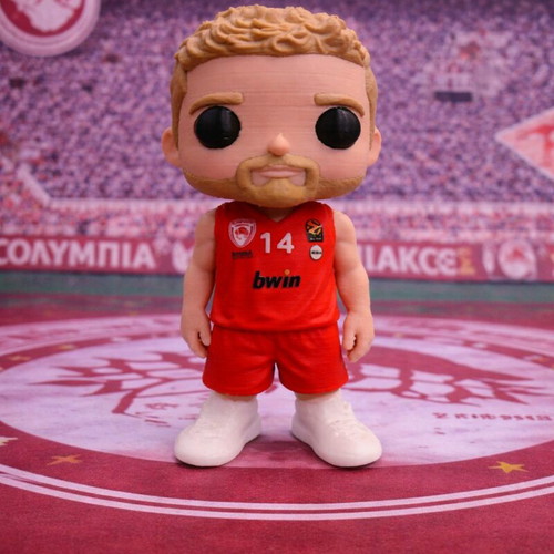 Sasha Venzenkov Olympiacos figure new, handmade collectible