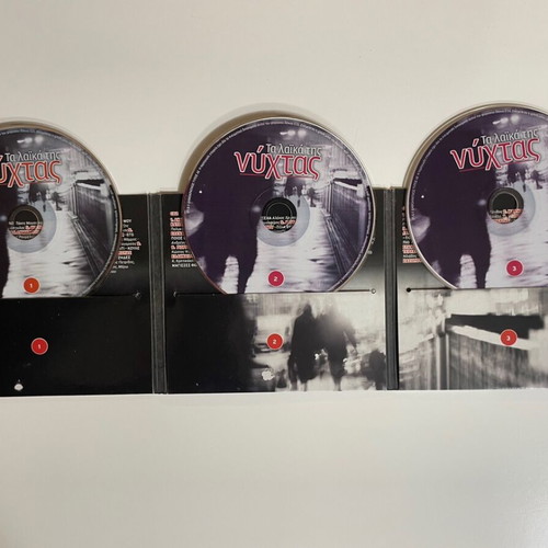 Ta Laika tis Nychtas 3CD like new, laiko