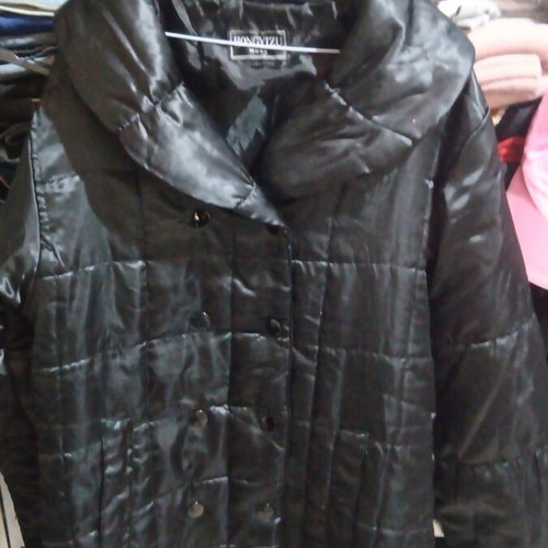 Women's coat like new, black, size L