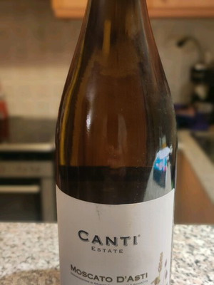Canti Κρασί Moscato Bianco λευκό ξηρό ημιαφρώδες 750ml σαν καινούργιο