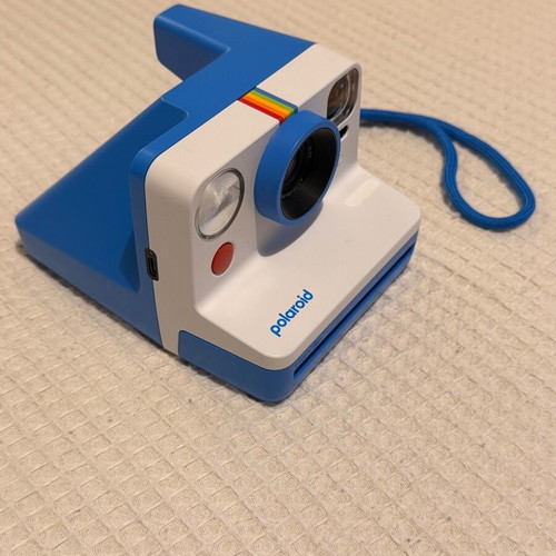 Polaroid Now Gen 2 μπλε και λευκή σαν καινούργιο για φιλμ i-Type