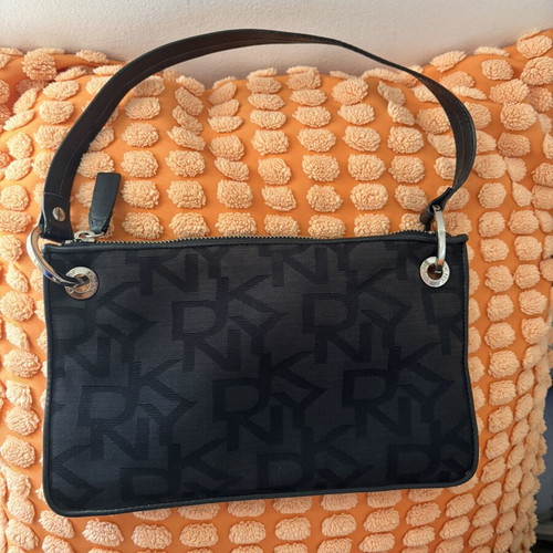 DKNY black shoulder bag