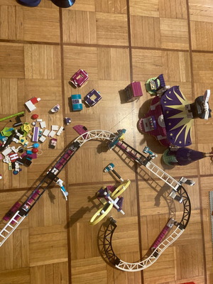 Lego Friends 41685 Magical Funfair Roller Coaster like new