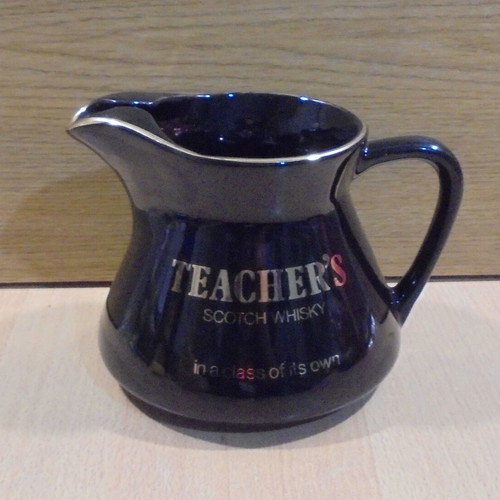 Teacher's Scotch Whisky old promotional ceramic jug used