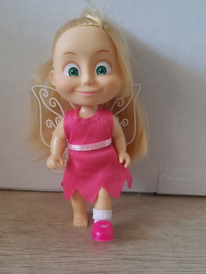 Masha Fairy Doll 12 cm used, Simba licensed product