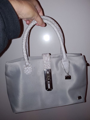 La Bagagerie handheld bag grey like new