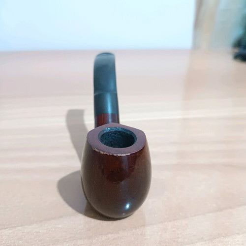 Vintage De Luxe Pipe tobacco pipe used, briar wood