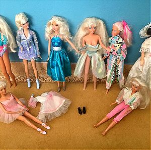 7 μοναδικές Κούκλες Barbie vintage